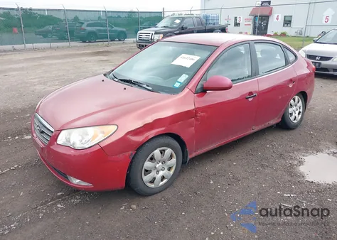 2009 Hyundai Elantra Gls из США, поврежденный, VIN KMHDU46D79U824232